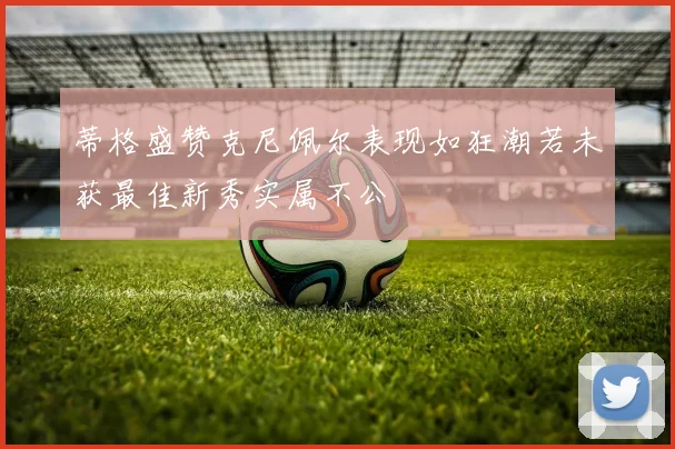 蒂格盛赞克尼佩尔表现如狂潮若未获最佳新秀实属不公